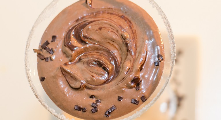מוס שוקולד טבעוני מתכון pudding dessert vegan טבעוניות קינוח